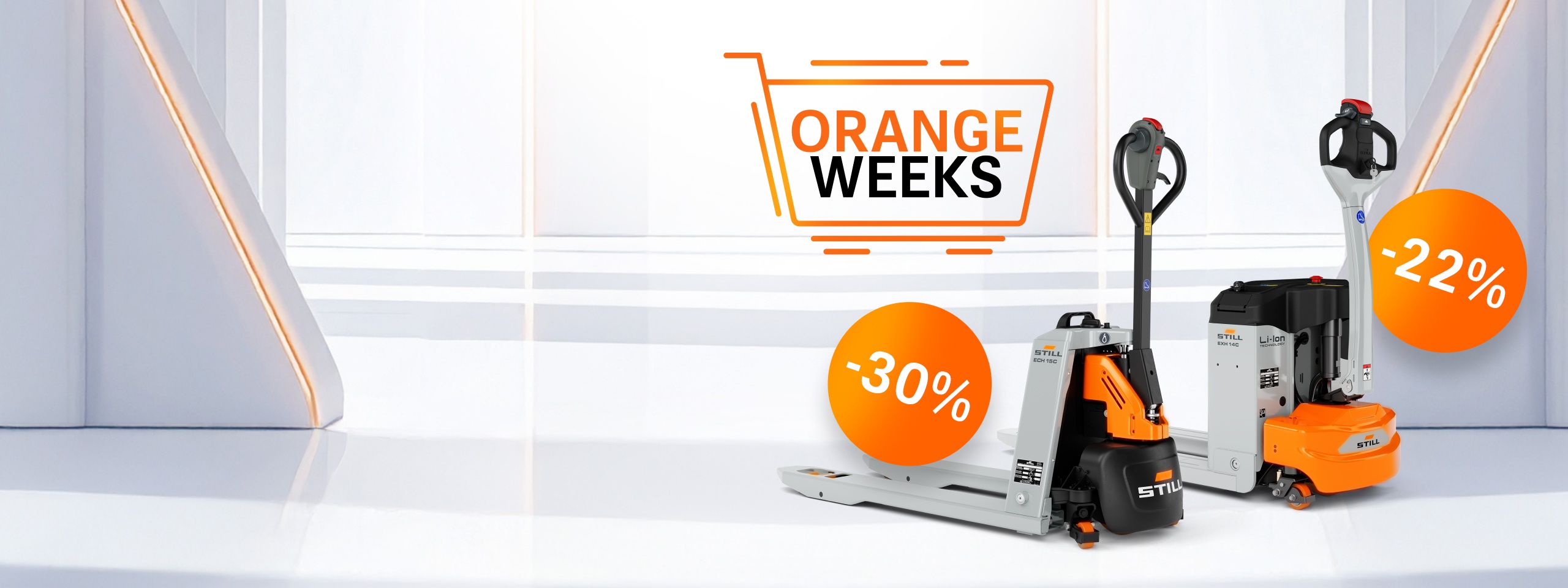 Akülü transpaletlerimizdegörülmemiş indirim!